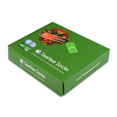 TeeHee Christmas 12-Pack Cotton Socks, Gift Box for Kids