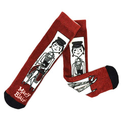 Mary Blair Novelty Women Crew Printed Socks - 1 Pair