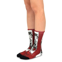 Mary Blair Novelty Women Crew Printed Socks - 1 Pair