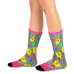 Mary Blair Novelty Women Crew Printed Socks - 1 Pair