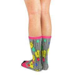 Mary Blair Novelty Women Crew Printed Socks - 1 Pair