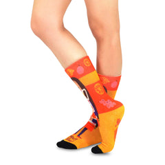 Mary Blair Novelty Women Crew Printed Socks - 1 Pair