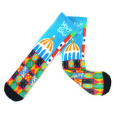 Mary Blair Novelty Women Crew Printed Socks - 1 Pair