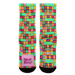 Mary Blair Novelty Women Crew Printed Socks - 1 Pair