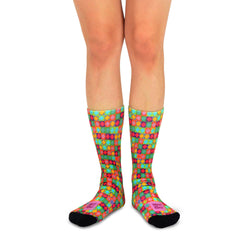 Mary Blair Novelty Women Crew Printed Socks - 1 Pair