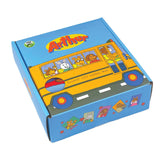 12 Pair PBS Kids Arthur Bus Buddies Crew Socks Box