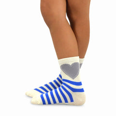 TeeHee Kids Cotton Fashion Crew Socks 6 Pair Pack for Girls