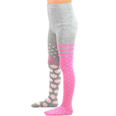 Kids Striped Girls Fashion Cotton Tights 3 Pair Pack