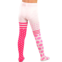 Kids Striped Girls Fashion Cotton Tights 3 Pair Pack