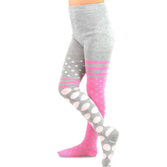Kids Striped Girls Fashion Cotton Tights 3 Pair Pack