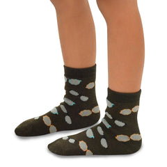 TeeHee Little Boys Cotton Fashion Crew Socks 6 Pair Pack for Boys