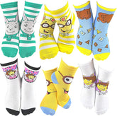 6 Pair PBS Kids Arthur & Friends Crew Socks