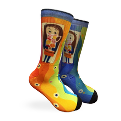 Mary Blair Juice Girl Pride Crew Sock