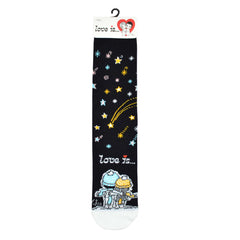 Love Is Comforting....Knitted Cotton Crew Socks
