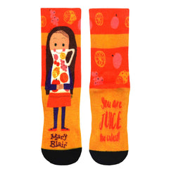 Mary Blair Classic Animation Novelty Women Crew Printed Socks