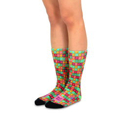 Mary Blair Fun Character Novelty Women Crew Printed Socks