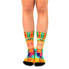 Mary Blair Classic Animation Novelty Women Crew Printed Socks