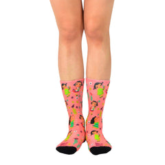 Mary Blair Classic Animation Novelty Women Crew Printed Socks