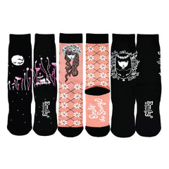 3-Pack Emily Cushion Knit Crew Socks