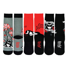 3-Pack Emily Cushion Knit Crew Socks