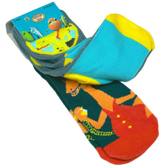 3 Pair Dinosaur Train All Aboard Crew Socks