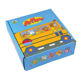 12 Pair PBS Kids Arthur Bus Buddies Crew Socks Box