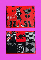 Pattern Kitten Knee High Socks - 6 Pair