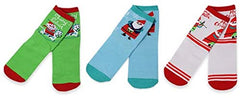 Mary Blair Womens' Christmas 3-Pair Crew Socks