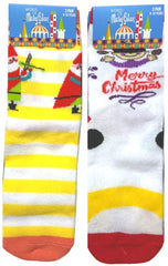 Mary Blair Women Christmas 6-Pair Crew Socks