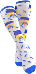 Mary Blair Cute Fun Artistic and Colorful Over The Calf Socks - 2 Pair