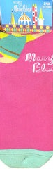 Mary Blair Kids' Girls Fun Cotton 3-Pair Novelty Kids Cotton Crew Socks