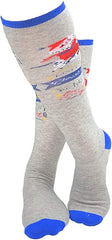 Mary Blair Cute Fun Artistic and Colorful Over The Calf Socks - 2 Pair