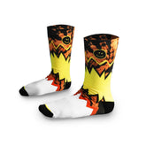 Abstract Art Printed Crew Socks