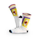 CONCEPTUAL ART PRINTED SOCKS