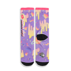 Gamer Juice Printed Crew Socks