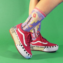 Gamer Juice Printed Crew Socks