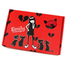 Emily the Strange Kitty Cat No Show Box Set - 12 Pair ( Adult Size )