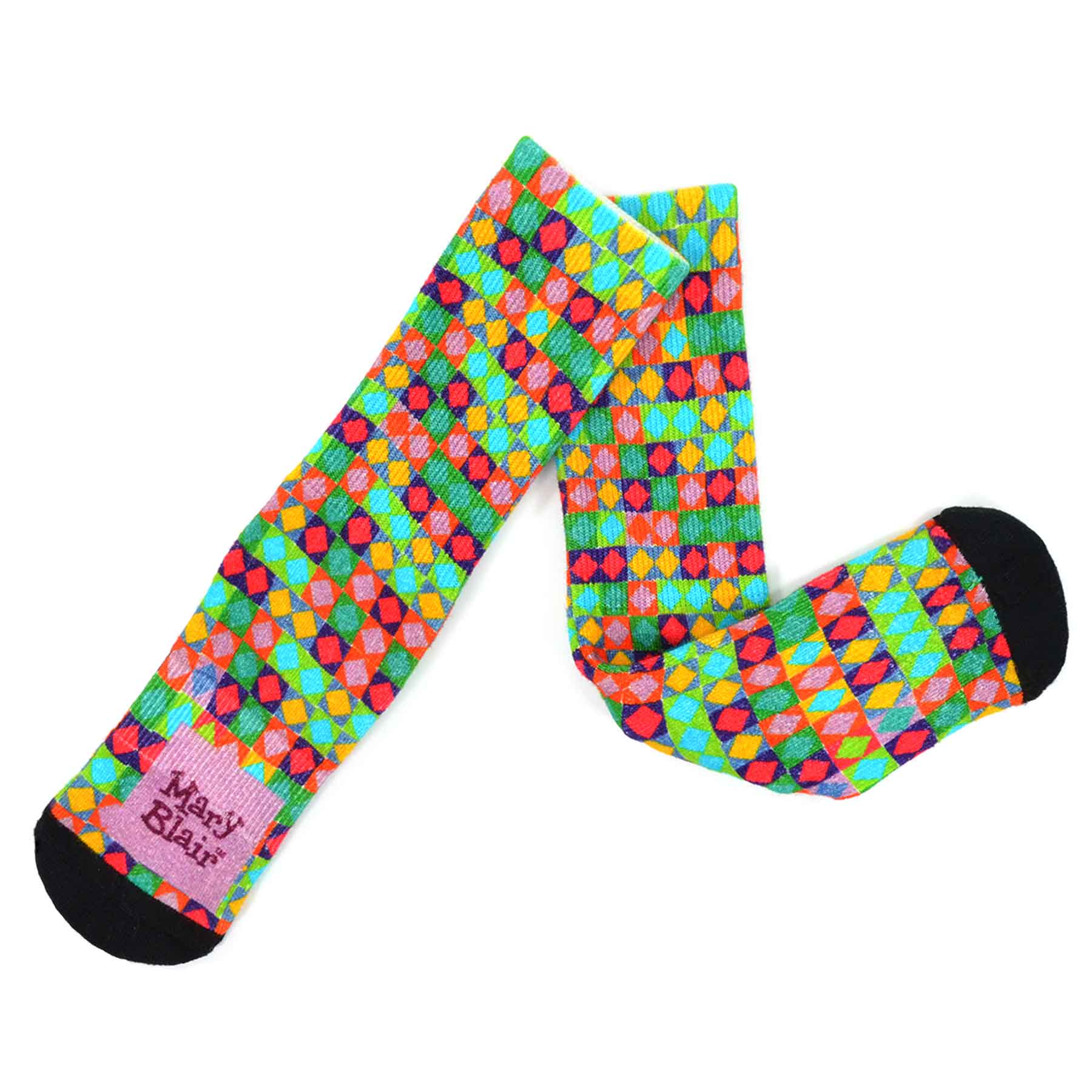 Mary Blair Novelty Women Crew Printed Socks - 1 Pair