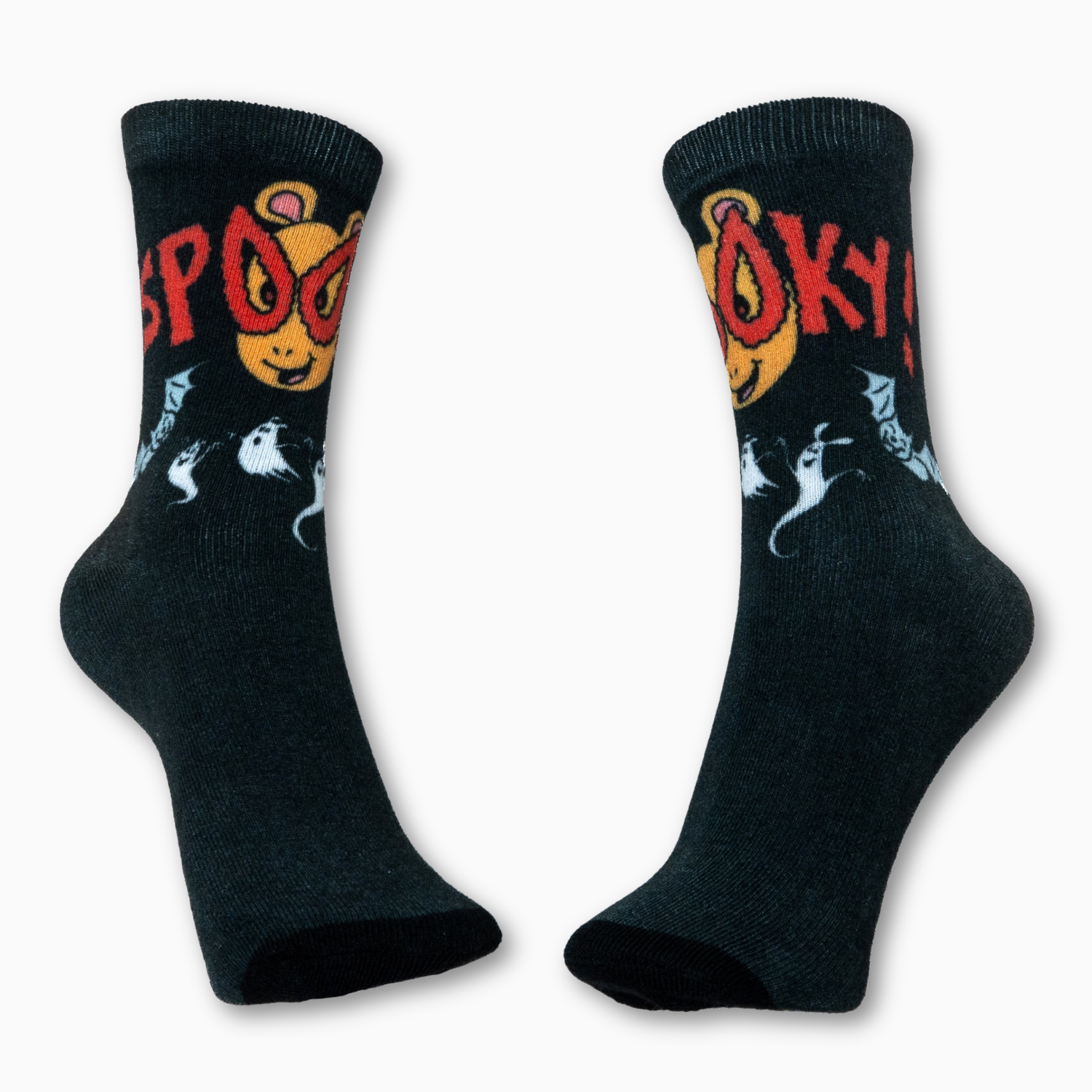[PBS Kids Arthur] Arthur Spooky Black Halloween Women's Crew Socks