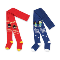 [Mary Blair] Kids Cotton Tights – 2 Pair Pack