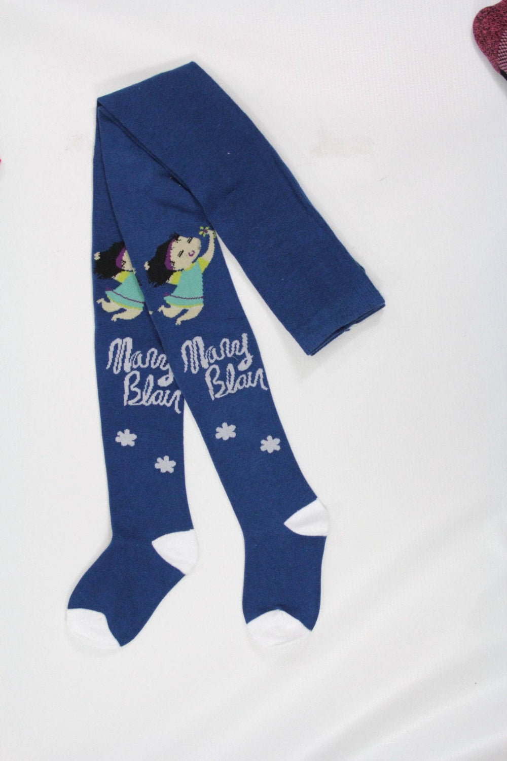 [Mary Blair] Kids Cotton Tights – 2 Pair Pack