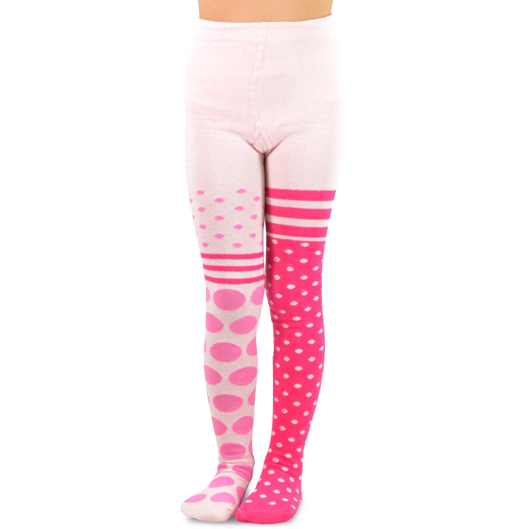Kids Striped Girls Fashion Cotton Tights 3 Pair Pack