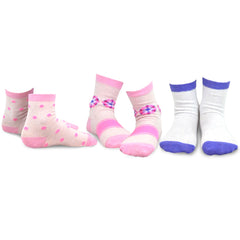 TeeHee Girls Toddler Kids Socks Cute and Fun Cotton Crew Socks 18 Pair Pack with Gift Box