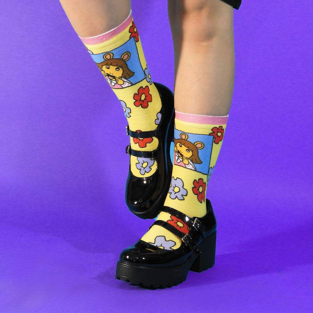 PBS Kids Arthur Season 1 Best Men Socks