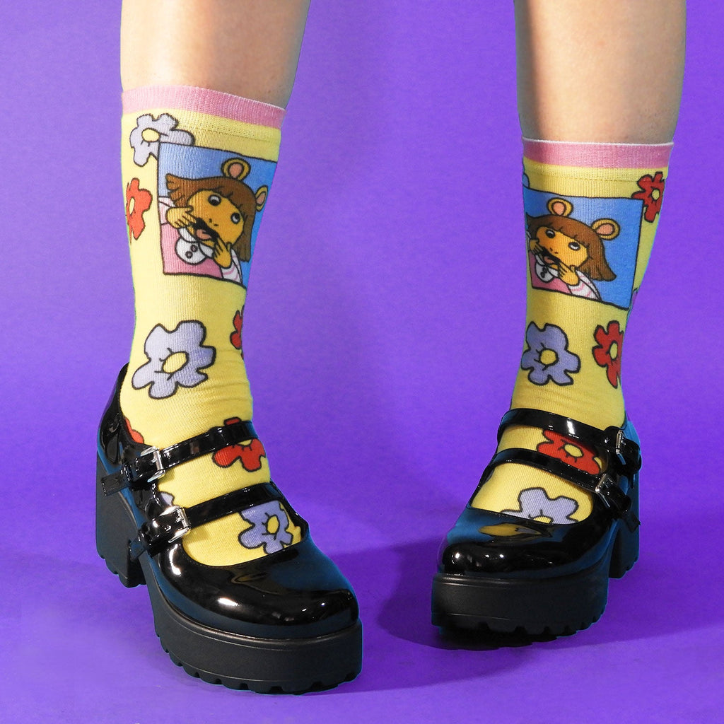 PBS Kids Arthur Animal Best Women Socks