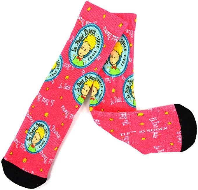 [The Little Prince] 360° Print Bamboo Women’s Crew Socks – 1 Pair