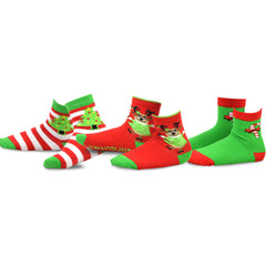 Kids 3 Pack Christmas Holiday Socks