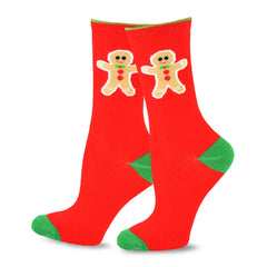 DoodleUS Christmas Kids 4 Pack Cotton Crew Holiday Santa Socks Reindeer Tree and Candy Cane Socks