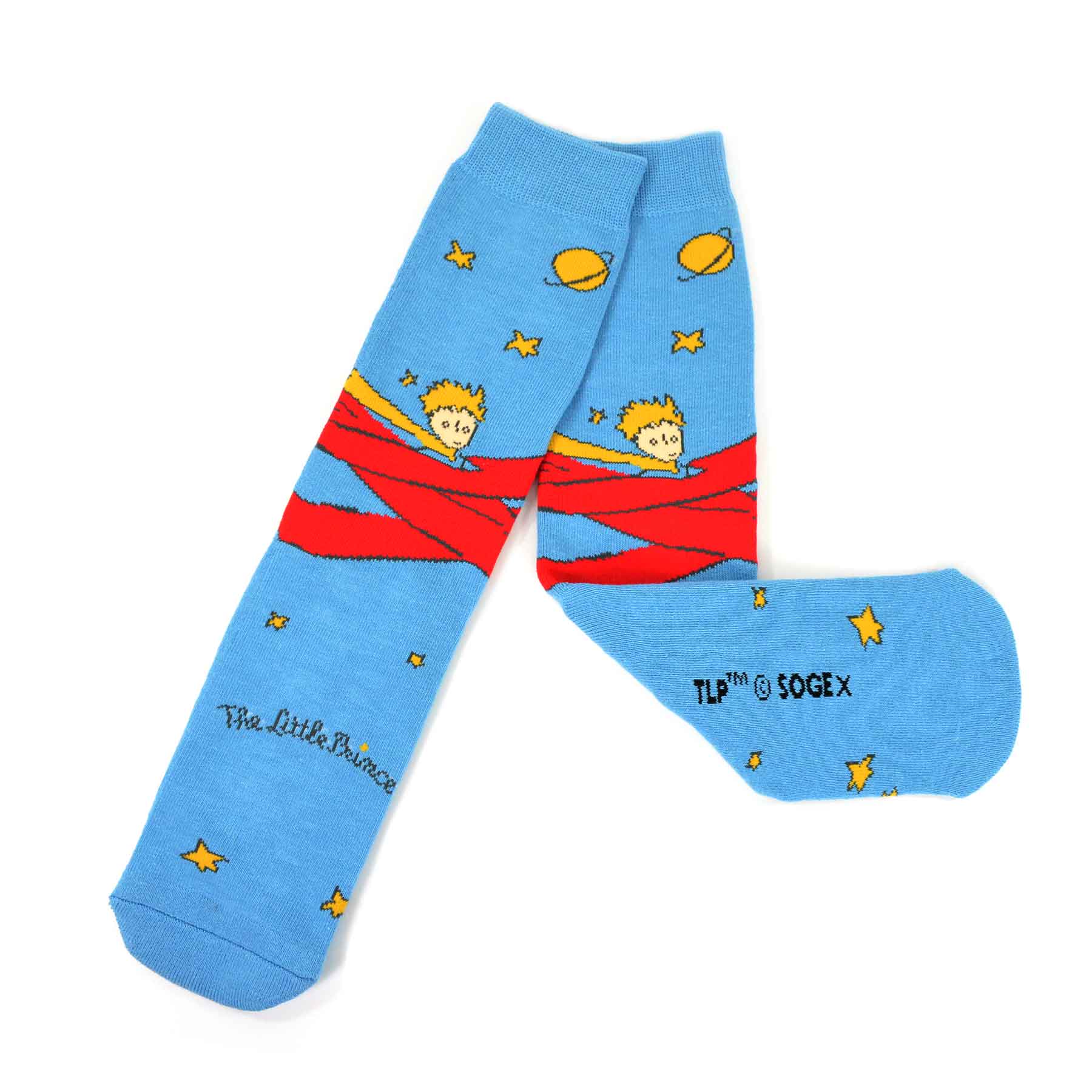 [The Little Prince] Character Knitted Women’s Crew Socks – 1 Pair