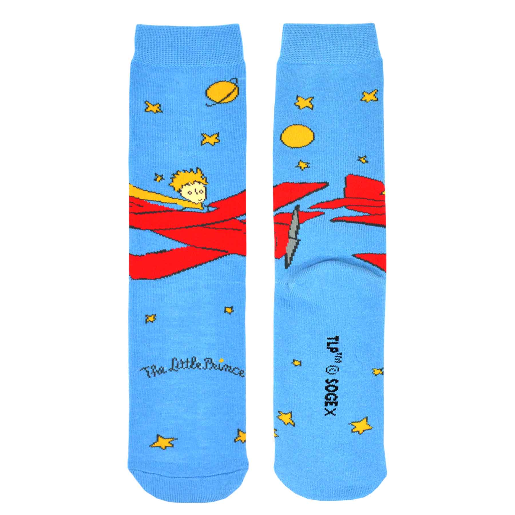 [The Little Prince] Character Knitted Women’s Crew Socks – 1 Pair